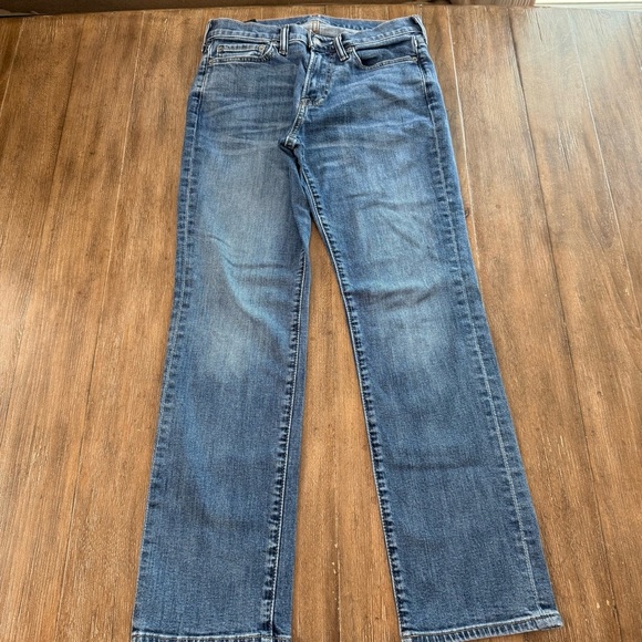 Abercrombie & Fitch Men’s 28x30 Straight Leg Jeans Kennan Straight Blue - Picture 3 of 11